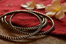 Kanupriya ~ White Metal Vintage Jewelry  (Single piece ) { 5 }